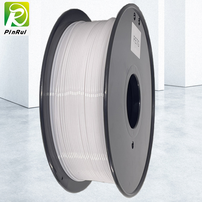 Imprimante 3D PINRUI 1,75 mmPEPG Filament Couleur blanche pour l'imprimante 3D