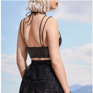 Petite sous-vêtements sexy en cuir brésilien mignon, production de gros d\'usine.