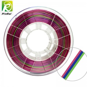 Pinrui Silk Triple Colors in Filament Dual Color Silk Filament pour l\'imprimante 3D