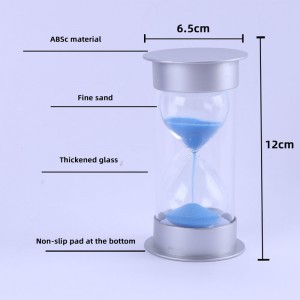 La cuisine de l\'usine est poncé 25 30 60 90 MINDES HOURGLACS DÉCORAGE NATUREL SANGLASS SAND TIMER