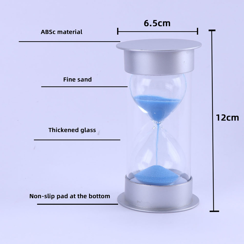 La cuisine de l'usine est poncé 25 30 60 90 MINDES HOURGLACS DÉCORAGE NATUREL SANGLASS SAND TIMER