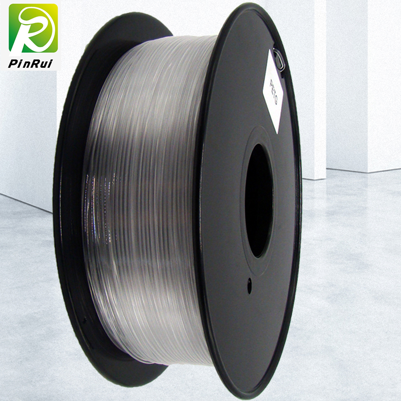 Imprimante 3D PINRUI 1,75 mmPEPG Filament Couleur transparente pour l'imprimante 3D