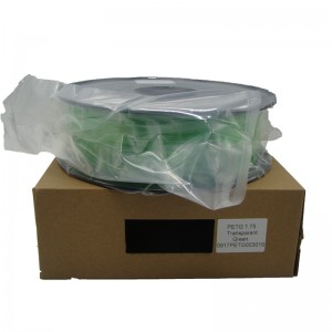 Imprimante 3D PINRUI 1,75 mmPEPG Filament Couleur transparente pour l\'imprimante 3D