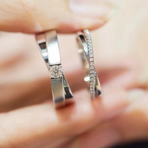 Argent sterling 925/18k/14k/10k or avec Moissanite/REAL Diamond Engagement Anneau