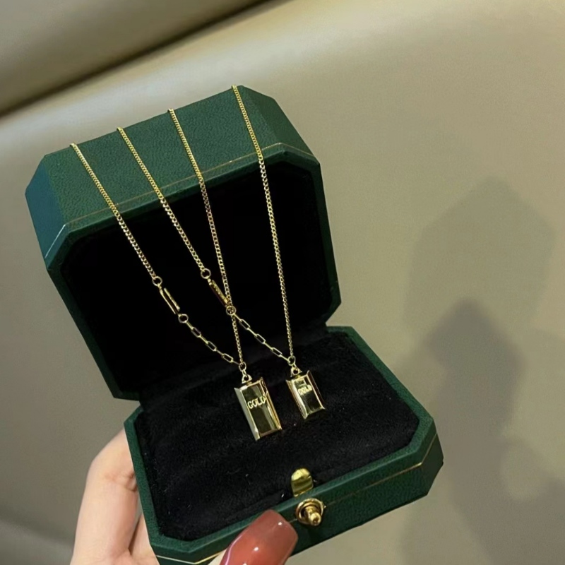 Nouveau style de mode 999 Collier d'or de technologie 5G pour fille