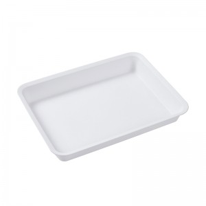 Forme rectangulaire rose Poue de fruits alimentaires en silicone personnalisé