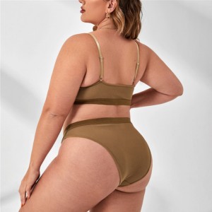 Push up lingerie ensemble Femmes confortables sous-terre du soutien-gorge