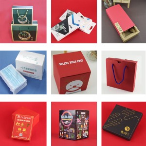 Boîte en carton blanche à café personnalisé carton kraft en papier kraft thernougat papier blanc petite boîte