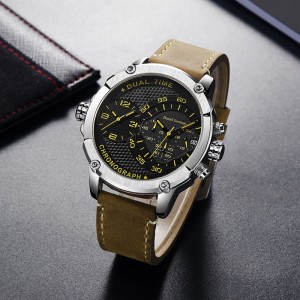 Danlei Gorman RM220 Watch Top Luxury Luxury Brand imperméable Sports Watch Quartz Military Leather Dropshipshipping
