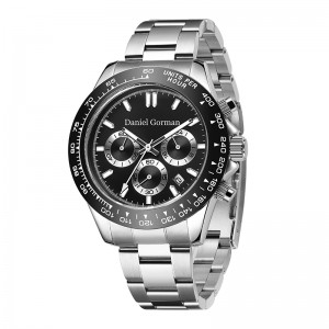 Daniel Gorman Brand Wross Mens Menties Luxury Matchs Luminal 30M Chronograph Quart Wistrm220428, chronographe imperméable.