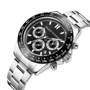 Daniel Gorman Brand Wross Mens Menties Luxury Matchs Luminal 30M Chronograph Quart Wistrm220428, chronographe imperméable.