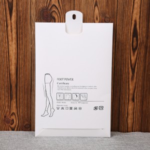 Boîte d\'emballage de collants Sac d\'emballage de collants en un morceau