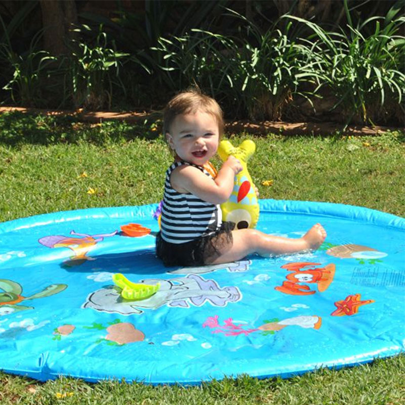 Gamin gonflable pavé à eau de jeu pavé de piscine de tapis de tapis