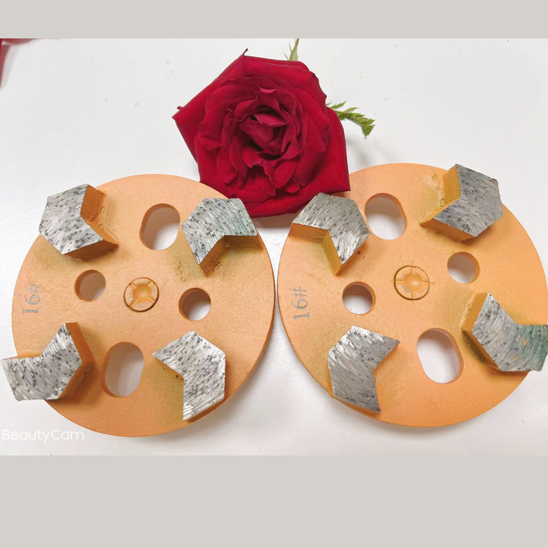 Zhongheng sol diamondinding disc/concrete métal disque abrasif 16#
