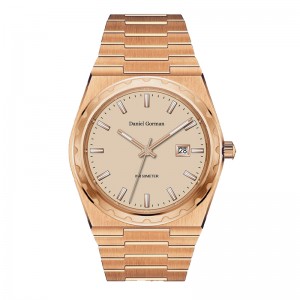 Montre des hommes en acier inoxydable en acier inoxydable Quartz Watch DG9001