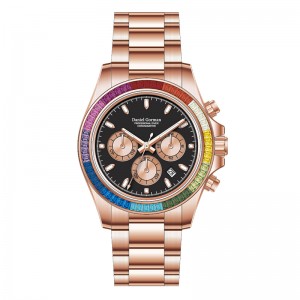 Watch de luxe Quartz en acier inoxydable Watchdg9003