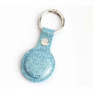 Case de protection de l\'airtag Airtags Airtags Anti-Loss Protector Case, Private Custom DIY Pendant Pet Keychain All-inclusive Les enfants de positionnement en cuir Tracker