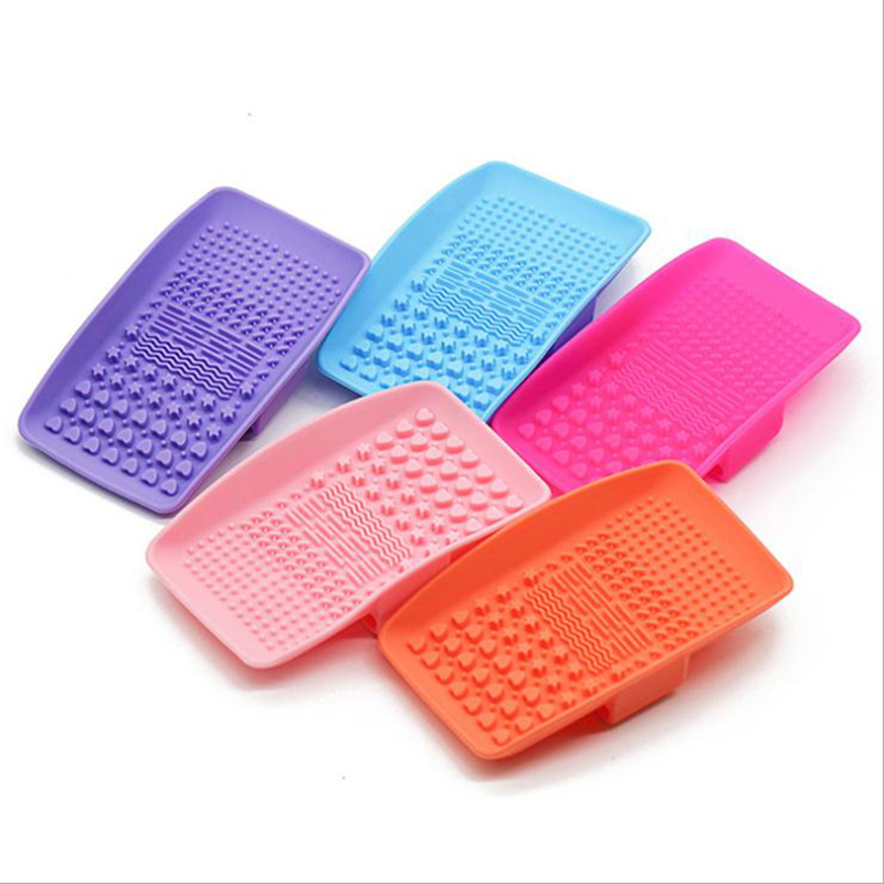 Makeup lavage Brush Nettoyage MADEAU MADEUP BRUPS LUBBERBER BANDE SILICONE MADEUP PAUTER