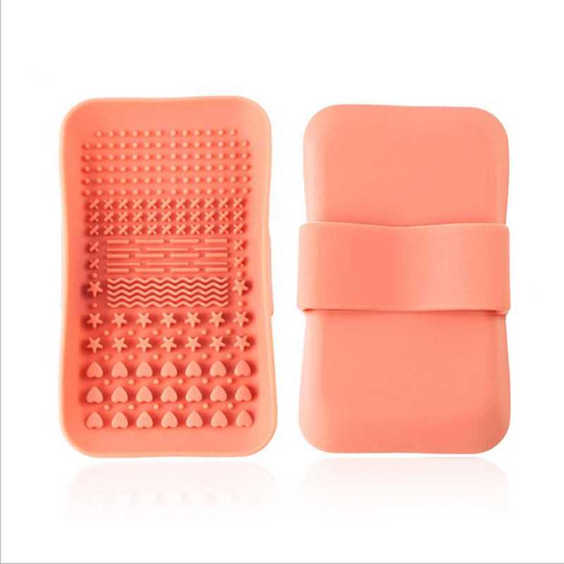 Makeup lavage Brush Nettoyage MADEAU MADEUP BRUPS LUBBERBER BANDE SILICONE MADEUP PAUTER