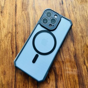 Étui de téléphone en plastique acrylique transparent