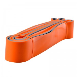 La bande de résistance en deux couleurs tire les bandes de résistance lourde mobilité et bandes d\'exercice à feu électrique parfaites pour la forme physique