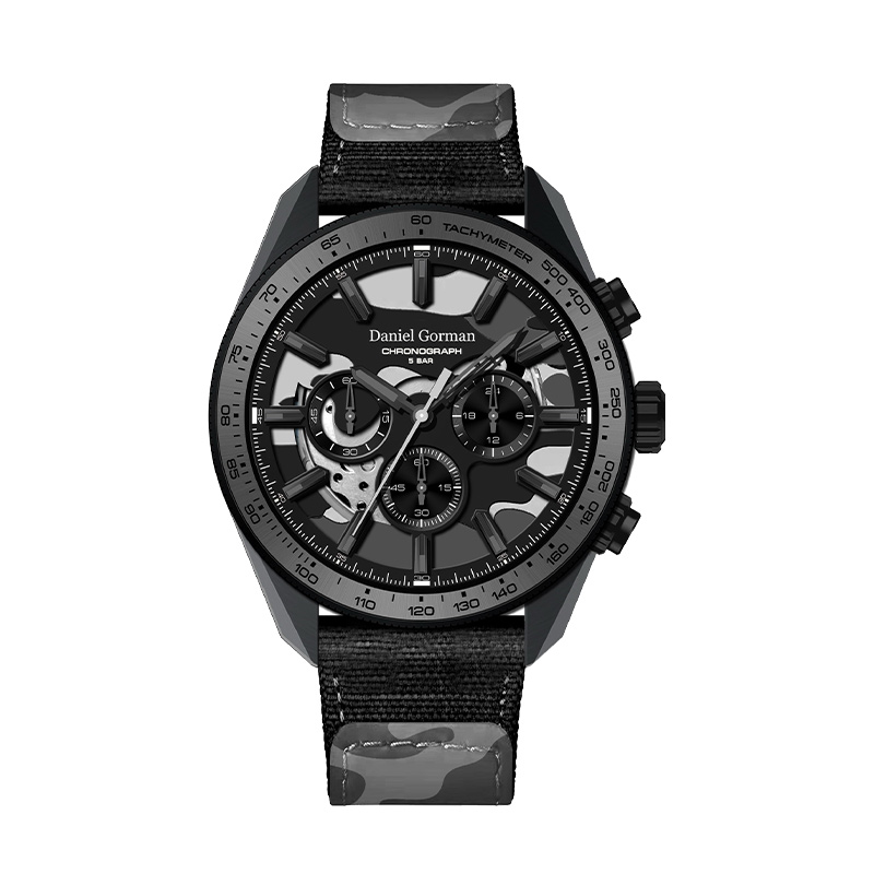 Daniel Gormandg9006 Watch Men's Watch OEM en acier inoxydable Mouvement japonais Chronograph Mens Watch Sapphire Glass Watch