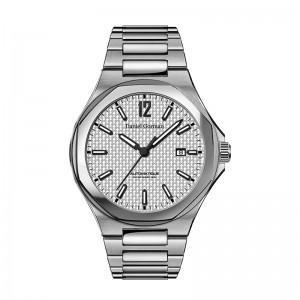 Daniel Gorman DG9007 Logo personnalisé du Luxury Men Logo 316 Montre à bracelet en acier inoxydable montre en acier inoxydable