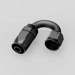 Le tuyau pivotant de style coupeur en aluminium se termine 0/30/45/60/90/120/150/180 degré une femme ajustée an4 an6 an8 an12 an16 an20