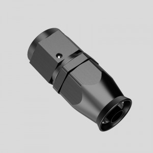 Aluminium PTFE Swivel Tyal End raccords une femelle droite