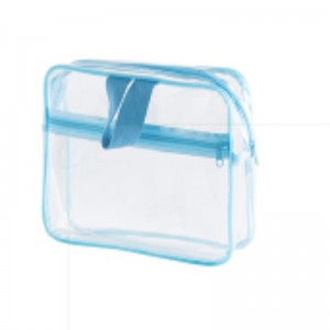 PVC Zip Cosmatic Sac à laver Sac