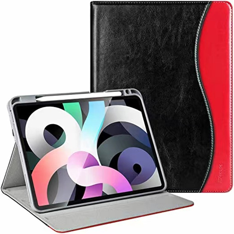 Nouvel iPadcase All inclusive protecteur affichage multi-angles Affichage en cuir fonctionnel