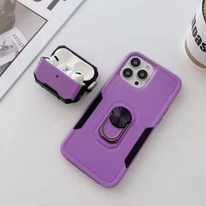 Convient pour l\'iPhone 14PRO, le boîtier en anneau et le cas de charge rapide sans fil