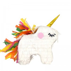Pinata de papier de licorne