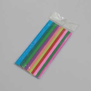 Papier crêpe coloré