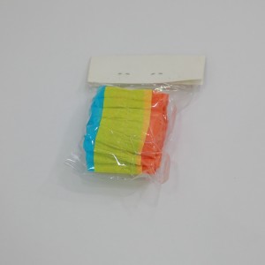 Vente chaude Macaron Color Crepe Paper Papin Garland Roll Garland Christmas Wedding Party Party