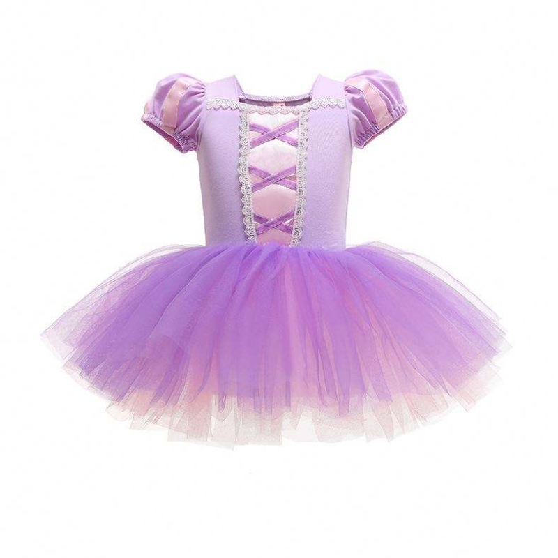 Kids Small Baby Clothes Girl Robe Princess Elsa Snow White Princess Tutu Robe pour les fêtes d'anniversaire de Noël