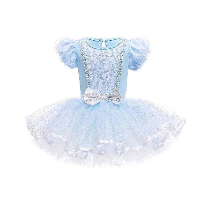 Kids Small Baby Clothes Girl Robe Princess Elsa Snow White Princess Tutu Robe pour les fêtes d'anniversaire de Noël