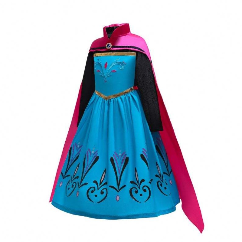 Baige Christmas Halloween Party Robes For Kids Princess Anna Elsa Cosplay Costume Baby Role Play Costume