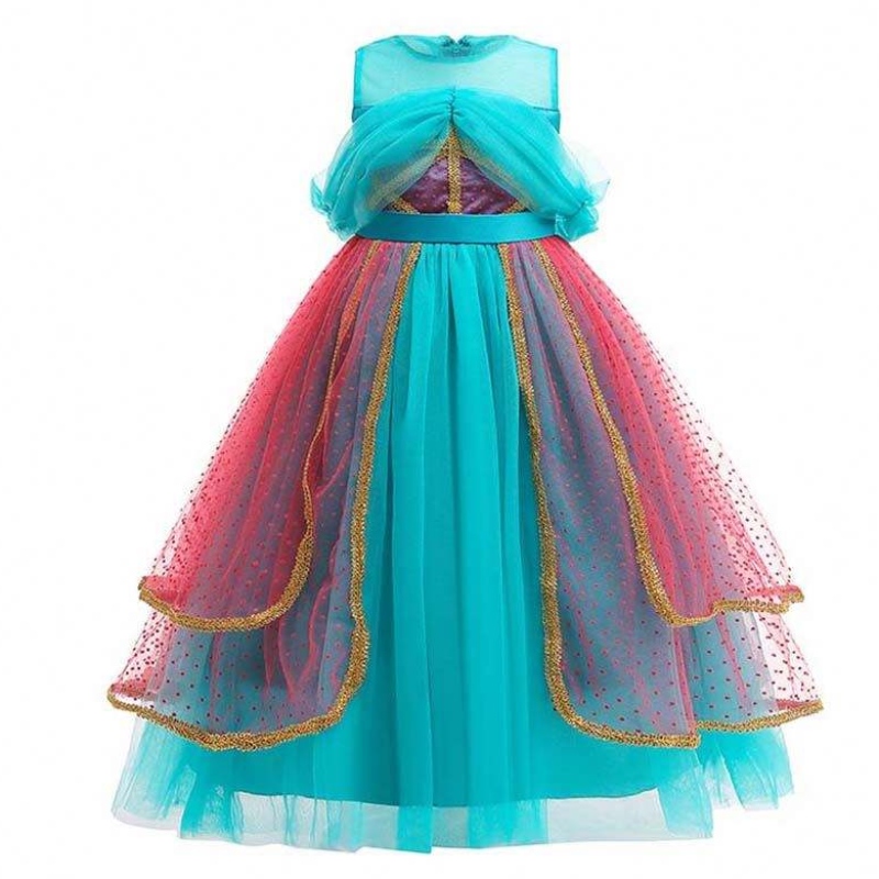 Halloween Carnival Children's Party Cosplay Princess Jasmine Dress Hcal-003