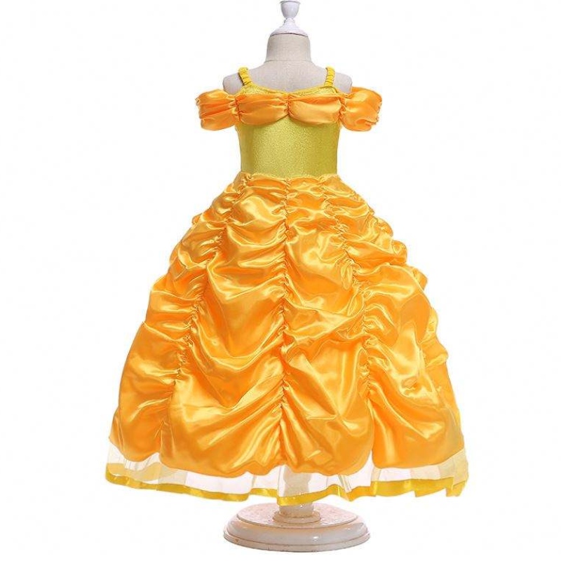 Halloween Christmas Cosplay Party Belle Costume Dress Up Clothes Birthday Halloween HCBL-008