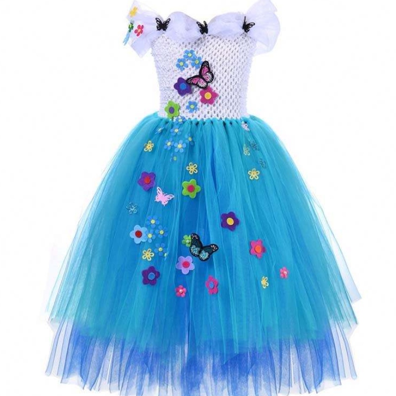 Bébé filles 1 à 8 ans crochet à la main tulle mirabel Isabela Encanto tutu robe hCIS-014