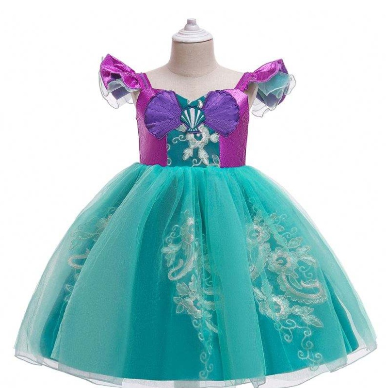 Children Christmas Princess Party Robes Cosplay Costume sirène pour les enfants