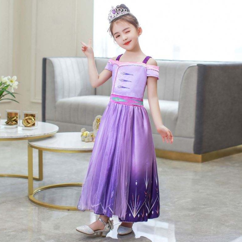 Baige halloween princesse robe fille cosplay robes child child aisha Queen Children \\'s Wear Jirt