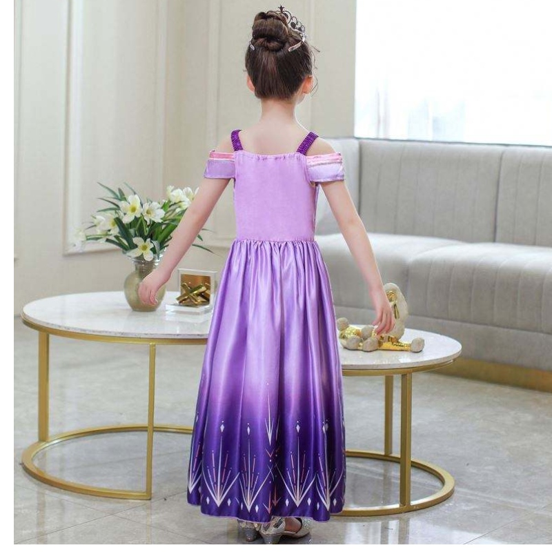 Baige halloween princesse robe fille cosplay robes child child aisha Queen Children \\'s Wear Jirt