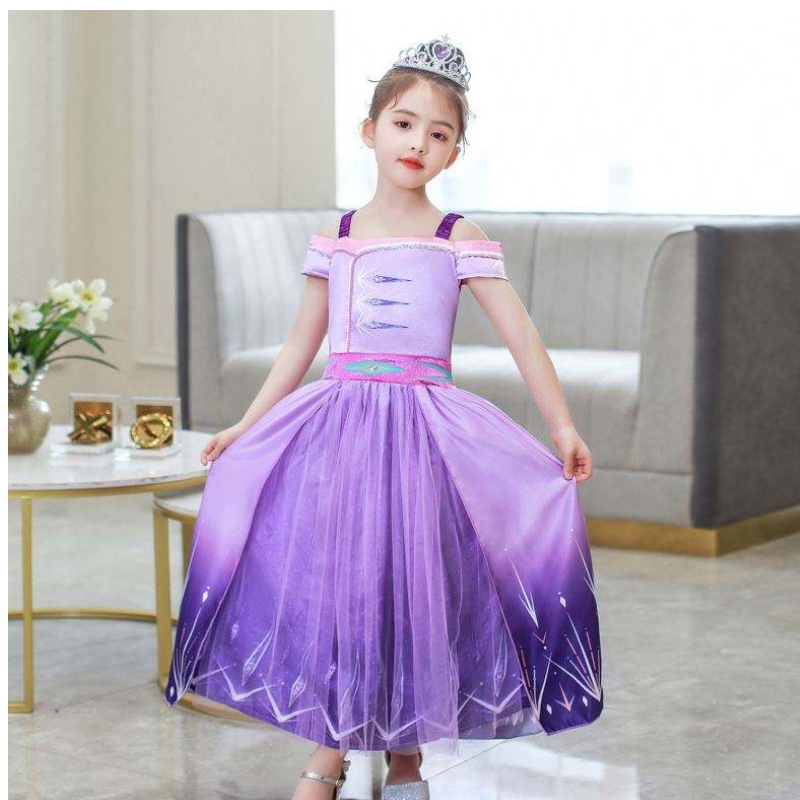 Baige halloween princesse robe fille cosplay robes child child aisha Queen Children \\'s Wear Jirt