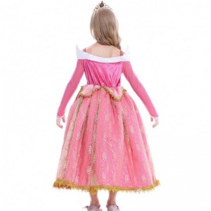 Baige 2021 Nouvelles filles cosplay elsa robes enfants robes robes en polyester anna princess fête robe