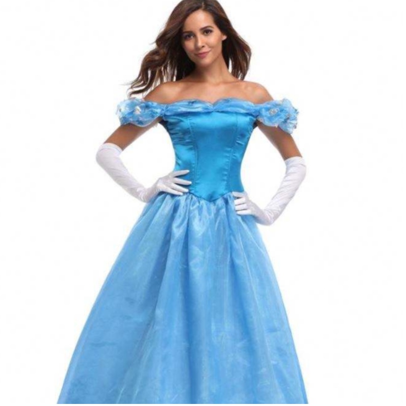 Film Beauty and the Beast Belle Princess Dress Cosplay Costumes for Adult Women Femme Halloween Party Canonicals Fancy Costume