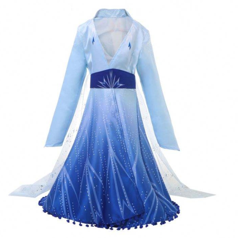 Nouvelle arrivée Elsa Robe Frozen Princess Elsa Costume pour filles