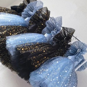 Baby girl Tutu Party Party Flower Girls Robes For Wedding 1 2 3 4 5 ANS ANNIVERSAIRE Vêtements pour enfants Princesse Tulle Enfants Costume