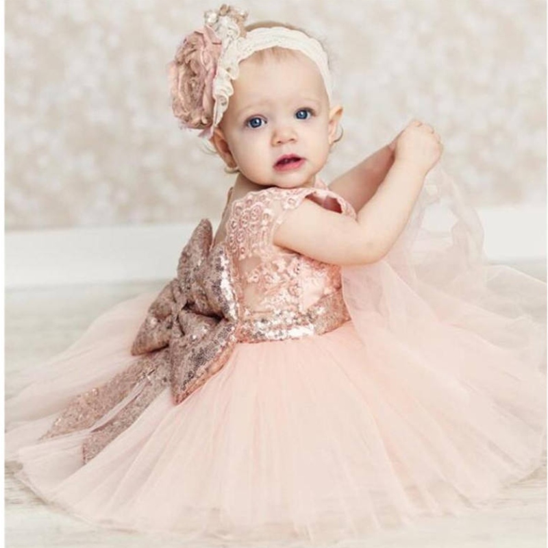 Robe pour enfants pour filles robes d'été pour la fête et le mariage vêtements de Noël princesse fleur tutu robe enfants robe de bal de bal